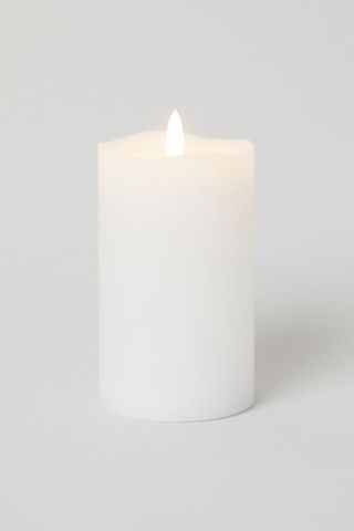 H&M + Led Pillar Candle