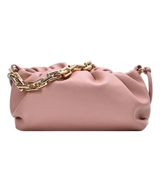 Jace + Chunky Chain Dumpling Shoulder Handbag