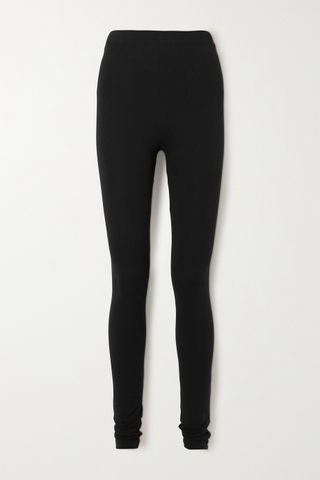 Totême + Cork Stretch-Jersey Leggings