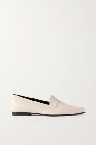 Khaite + Pippen Leather Loafers