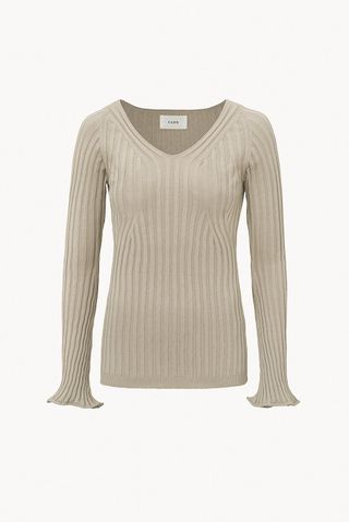 Caes + Ribbed Knit Sweater