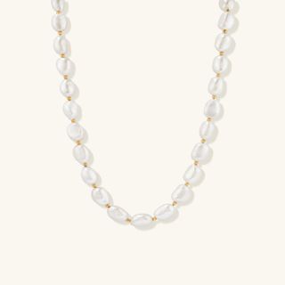 Mejuri + Bold Pearl Necklace