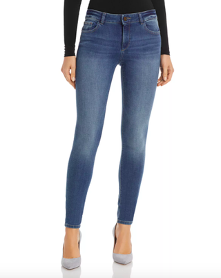 DL 1961 + Florence Instasculpt Skinny Jeans in Pacific