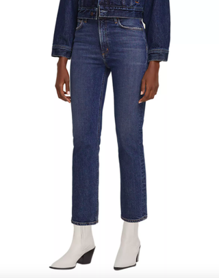 Agolde + Wilder Straight Jeans in Hype