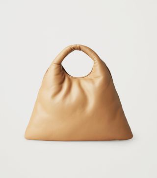 COS + Leather Padded Mini Shopper Bag