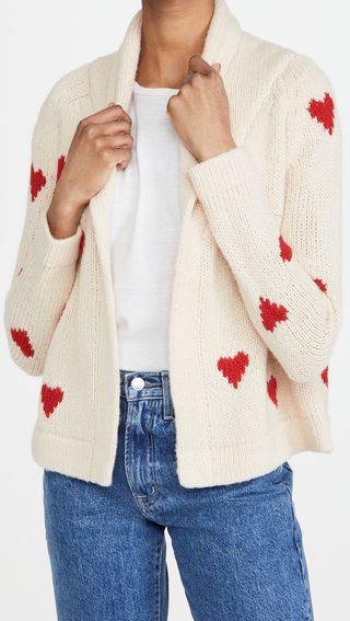 The Great. + The Heart Lodge Cardigan