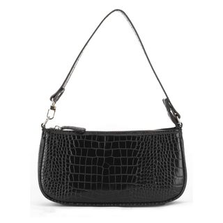 Ibiza Vibe + Crocodile Effect Shoulder Bag