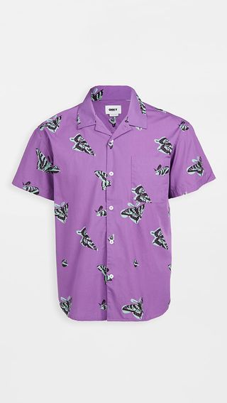 Obey + Butterfly Woven Shirt