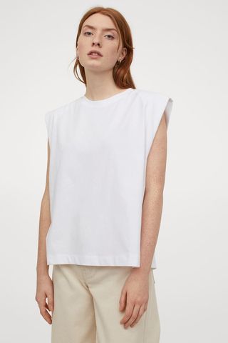 H&M + Sleeveless T-Shirt
