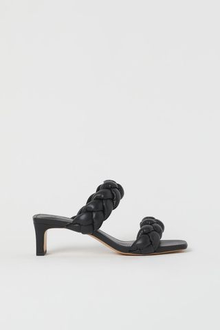 H&M + Braided Slip-In Sandals