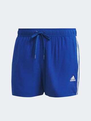 Adidas + Classic 3-Stripes Swim Shorts