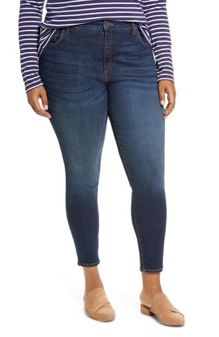 Kut From the Kloth + Donna High Waist Ankle Skinny Jeans