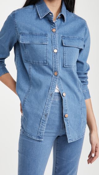 J Brand + Relaxed Shirt Jacket