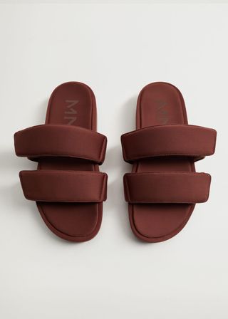 Mango + Platform Strap Sandals
