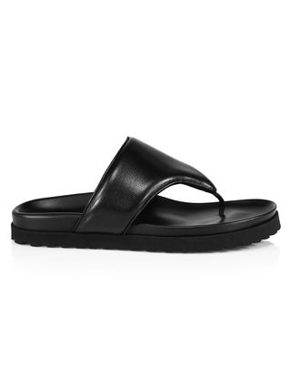 Gia Borghini x Pernille Teisbaek + Leather Thong Sandals