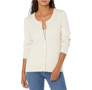 Amazon Essentials + Lightweight Cable Cardigan