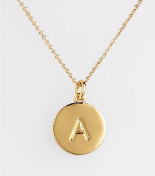 Kate Spade + One in a Million Initial Pendant Necklace
