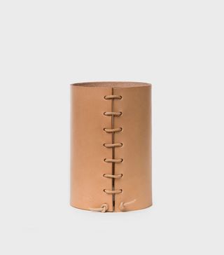 Shoppe Amber Interiors + Leather Wrapped Vase