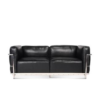 Le Corbusier + LC3 Two-Seat Sofa