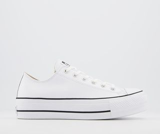 Converse + All Star Low Platform Trainers