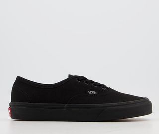 Vans + Authentic in Black Mono