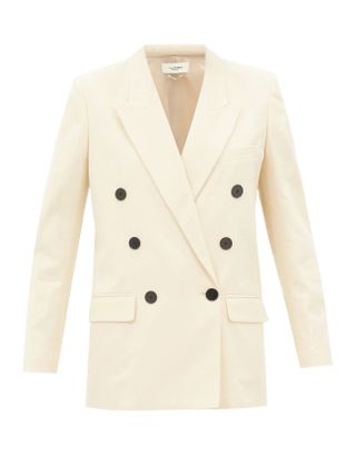Isabel Marant Etoile + Leagaya Cotton-Blend Boucle Jacket
