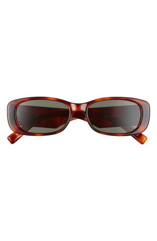 Le Specs + Unreal Rectangular Sunglasses