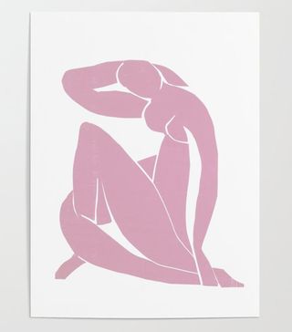 Historia Fine Art Gallery + Pink Nude by Henri Matisse Poster