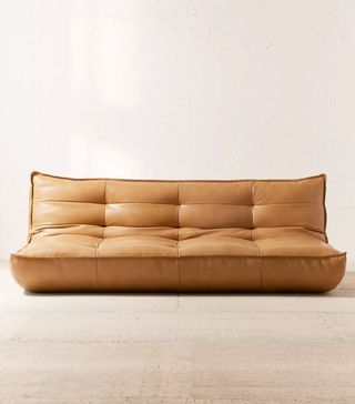 Urban Outfitters + Greta Recycled Leather XL Sleeper Sofa