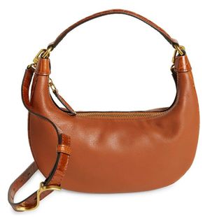 Staud + Mini Sasha Leather Shoulder Bag