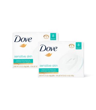 Dove + Beauty Bar for Sensitive Skin (16 Pack)