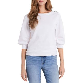 Vince Camuto + Puff Sleeve Top