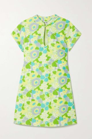 Rixo + Lolita Floral-Print Cotton Mini Dress