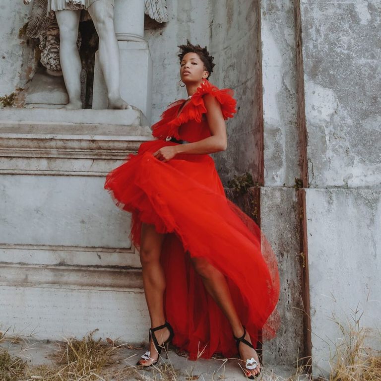 15 Chic Red-Dress Outfits to Copy From French Girls | Who What Wear