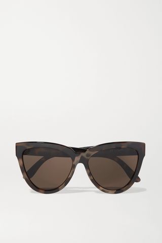 Le Specs + Liar Lair Cat-Eye Tortoiseshell Sunglasses