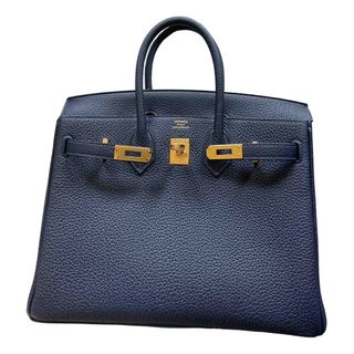 Hermès + Birkin 25 Leather Bag