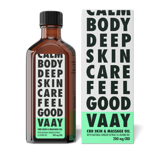 Vaay + CBD Massage Oil