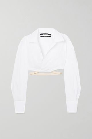 Jacquemus + Laurier Cropped Shirt