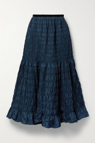 Molly Goddard + Emanuelle Shirred Skirt