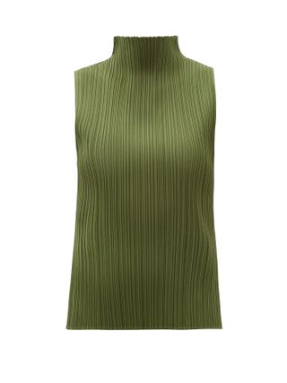 Pleats Please Issey Miyake + Technical-Pleated Top
