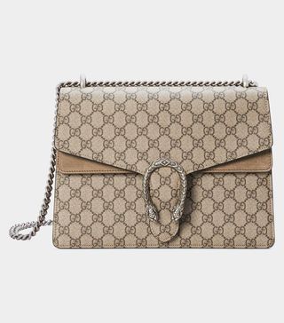 Gucci + Dionysus Medium GG Shoulder Bag