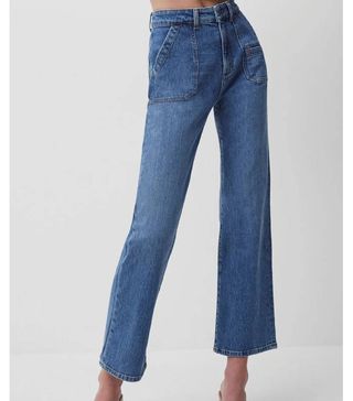French Connection + Robyne Recycled Kick Flare Jeans