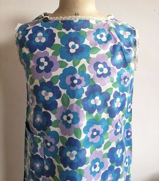 Vintage + 1970s Floral Dress