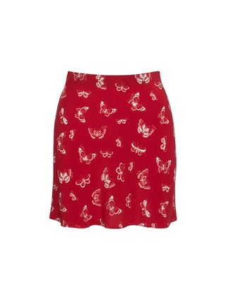 Réalisation + The Cookies Skirt Red Butterfly