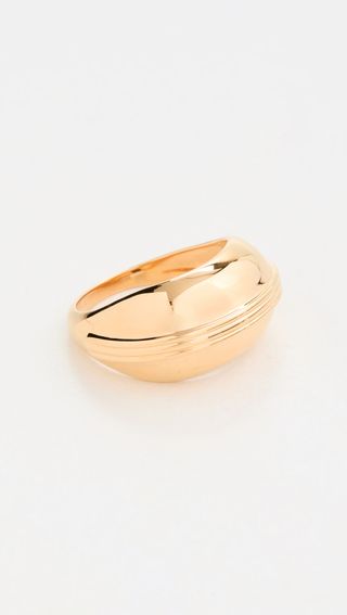 Missoma + 18k Gold Sphere Domed Ring