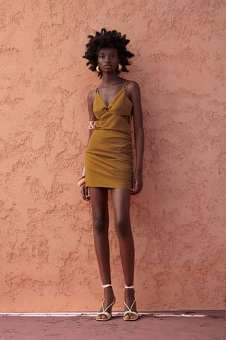 Zara + Cut Out Mini Dress