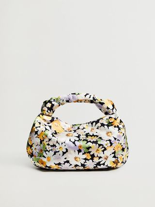 Mango + Floral Print Bag