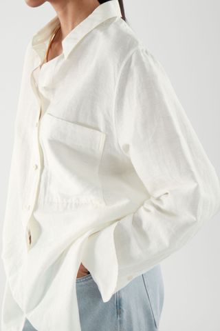 COS + Oversized Linen Shirt
