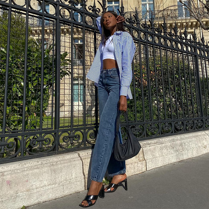 This Simple Under-$100 Outfit Is A French Woman's Go-To
