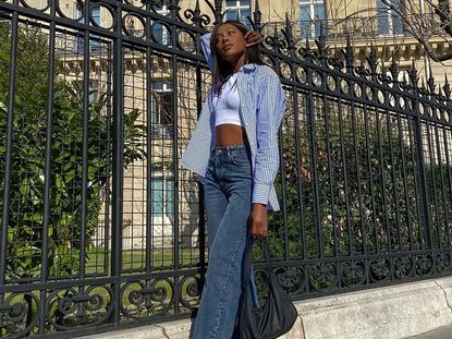 This Simple Under-$100 Outfit Is A French Woman's Go-To | Who What Wear